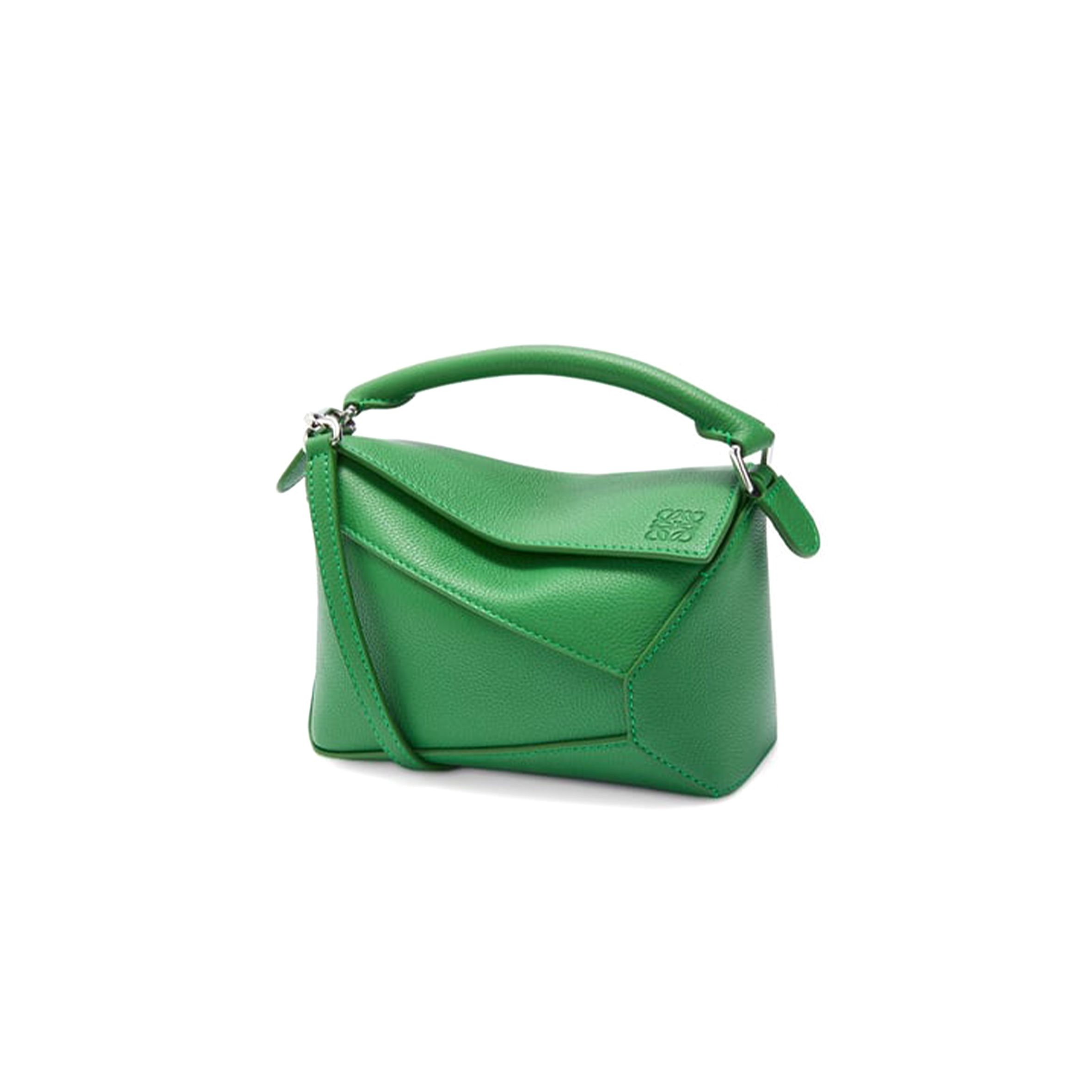 LOEWE MINI PUZZLE BAG IN SOFT GRAINED CALFSKIN A510P88X41-4748 (18*12.5*8cm)